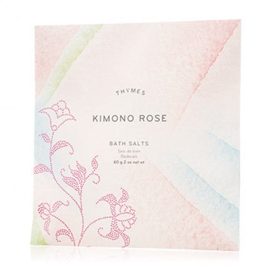 THYMES - Sels de bain 60 g - Kimono Rose